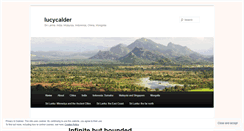 Desktop Screenshot of lucycalder.com